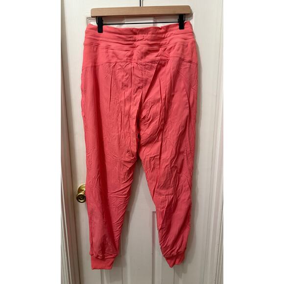lululemon Dance Studio Jogger Sakura Pink Mid Rise Women 12 Full Length - Picture 2 of 6